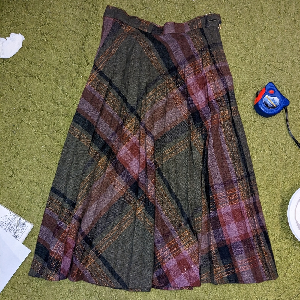 Plaid Skirt